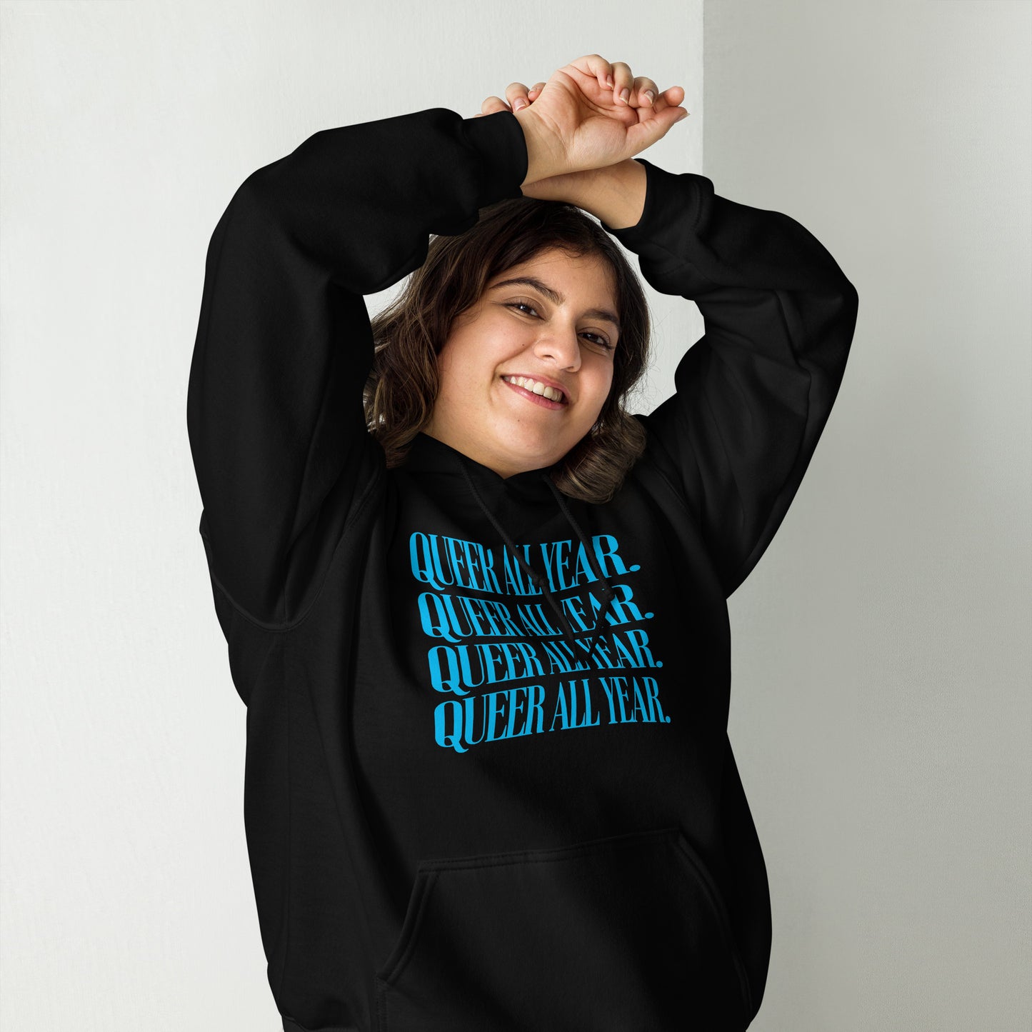 Queer All Year - Unisex Hoodie