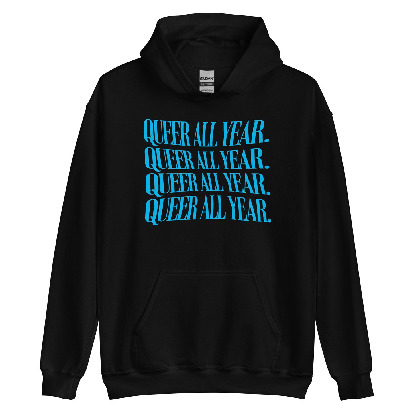 Queer All Year - Unisex Hoodie