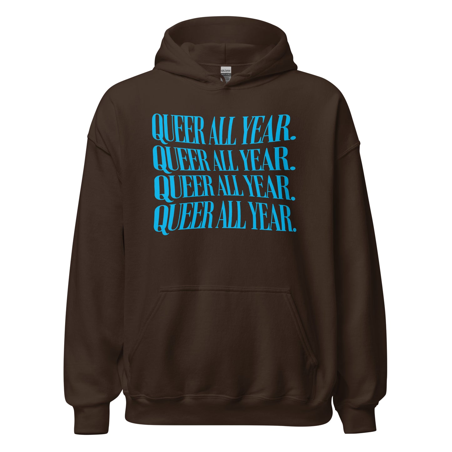 Queer All Year - Unisex Hoodie