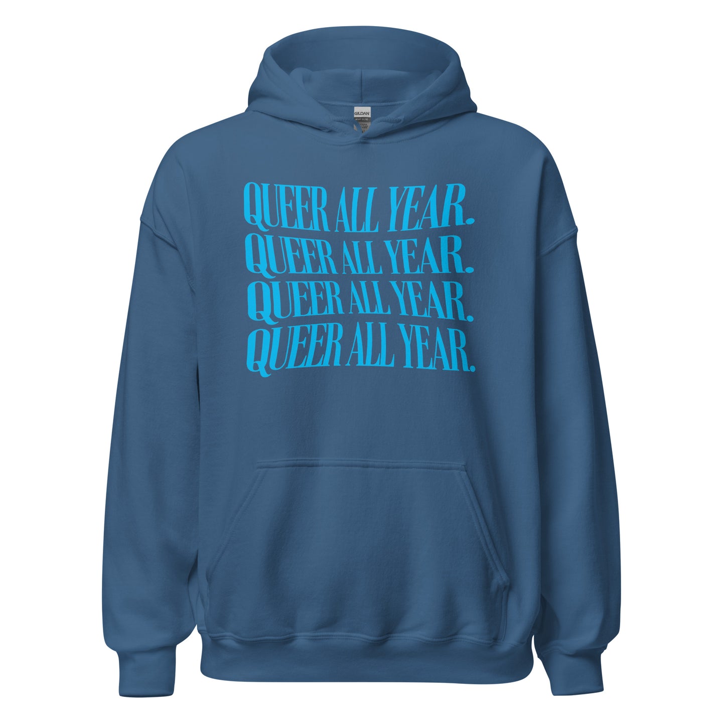 Queer All Year - Unisex Hoodie