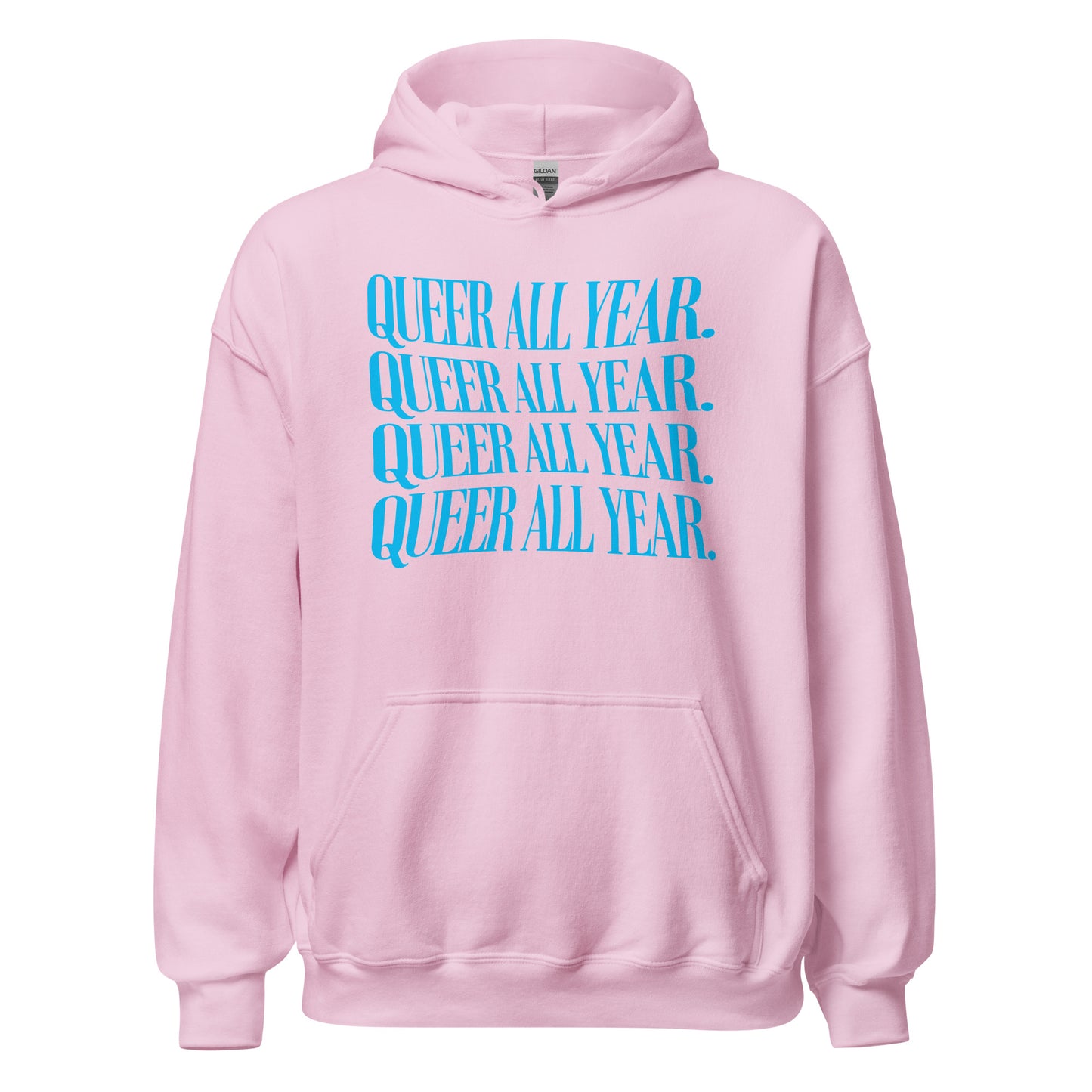 Queer All Year - Unisex Hoodie