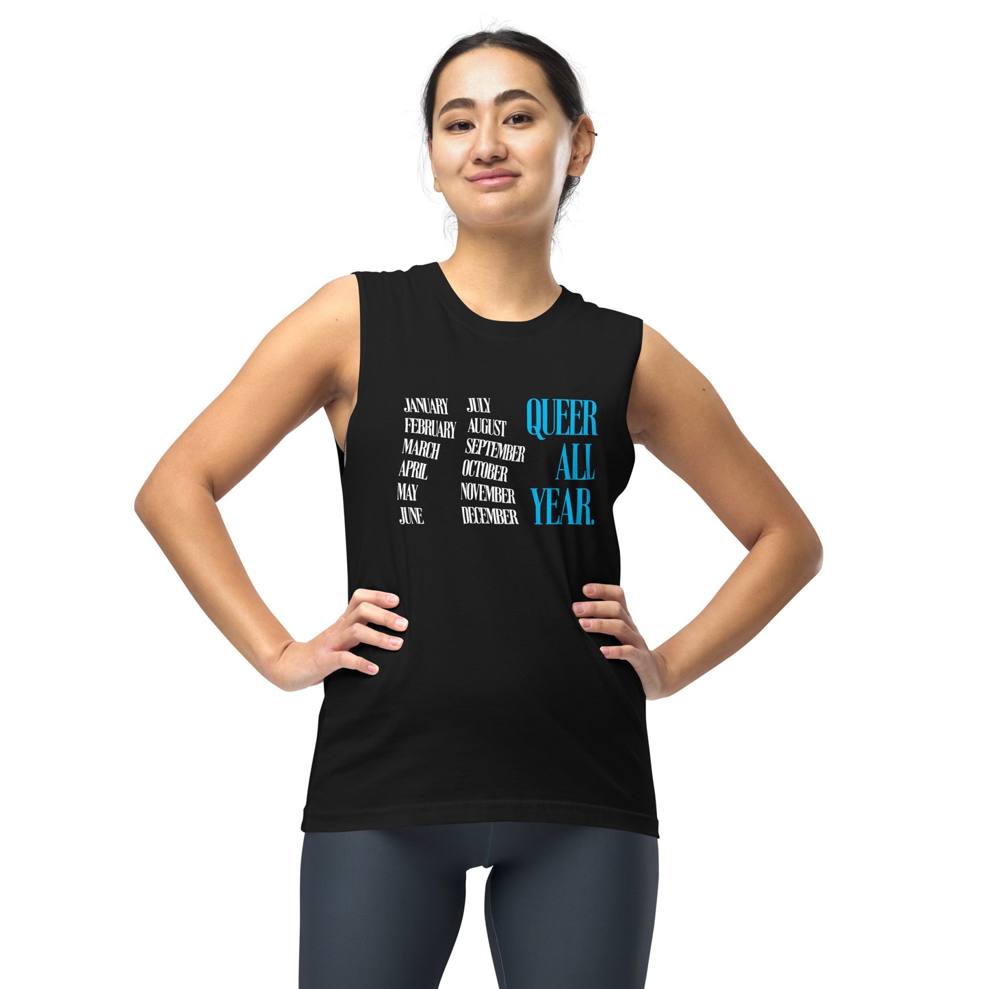 Queer All Year - Show Off Those Muscles Shirt