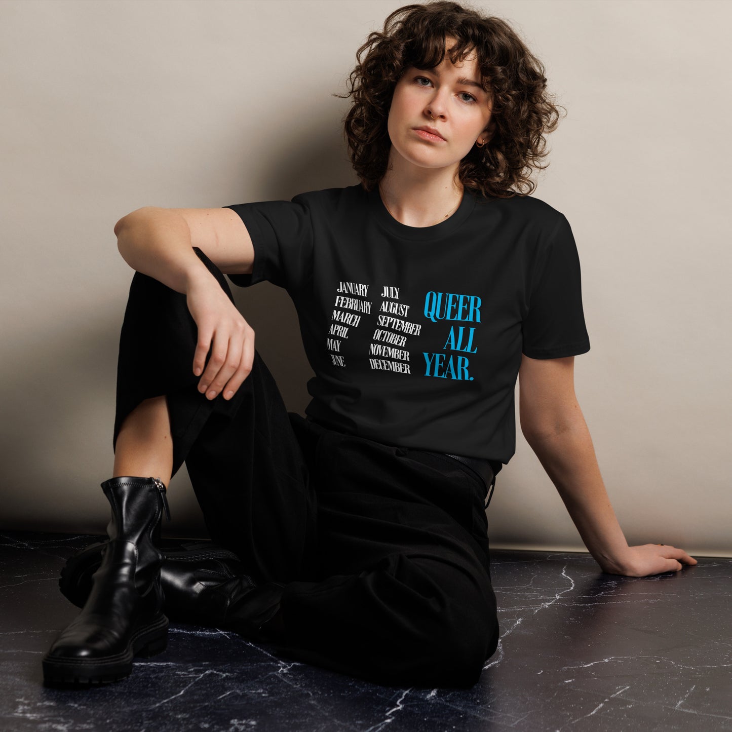 Queer All Year - Unisex Premium Tee