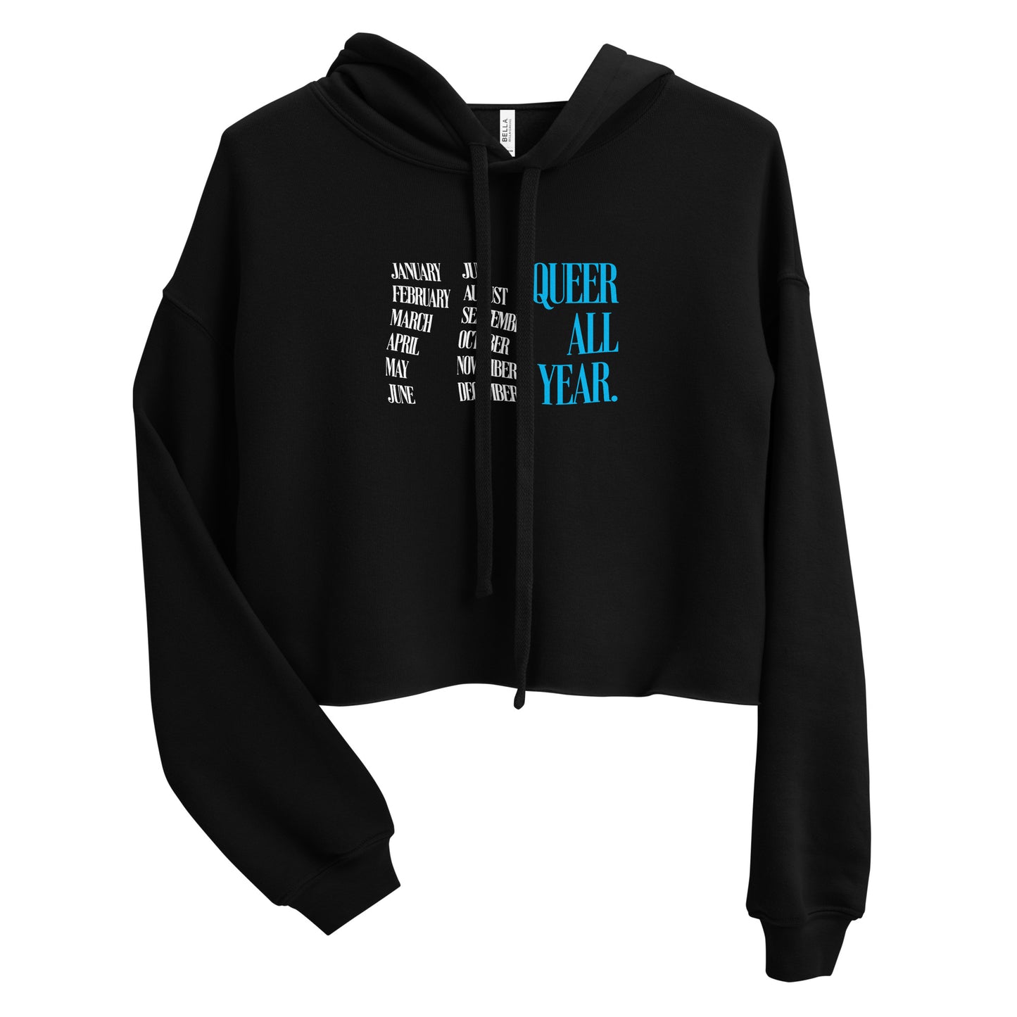 Queer All Year - Crop Hoodie